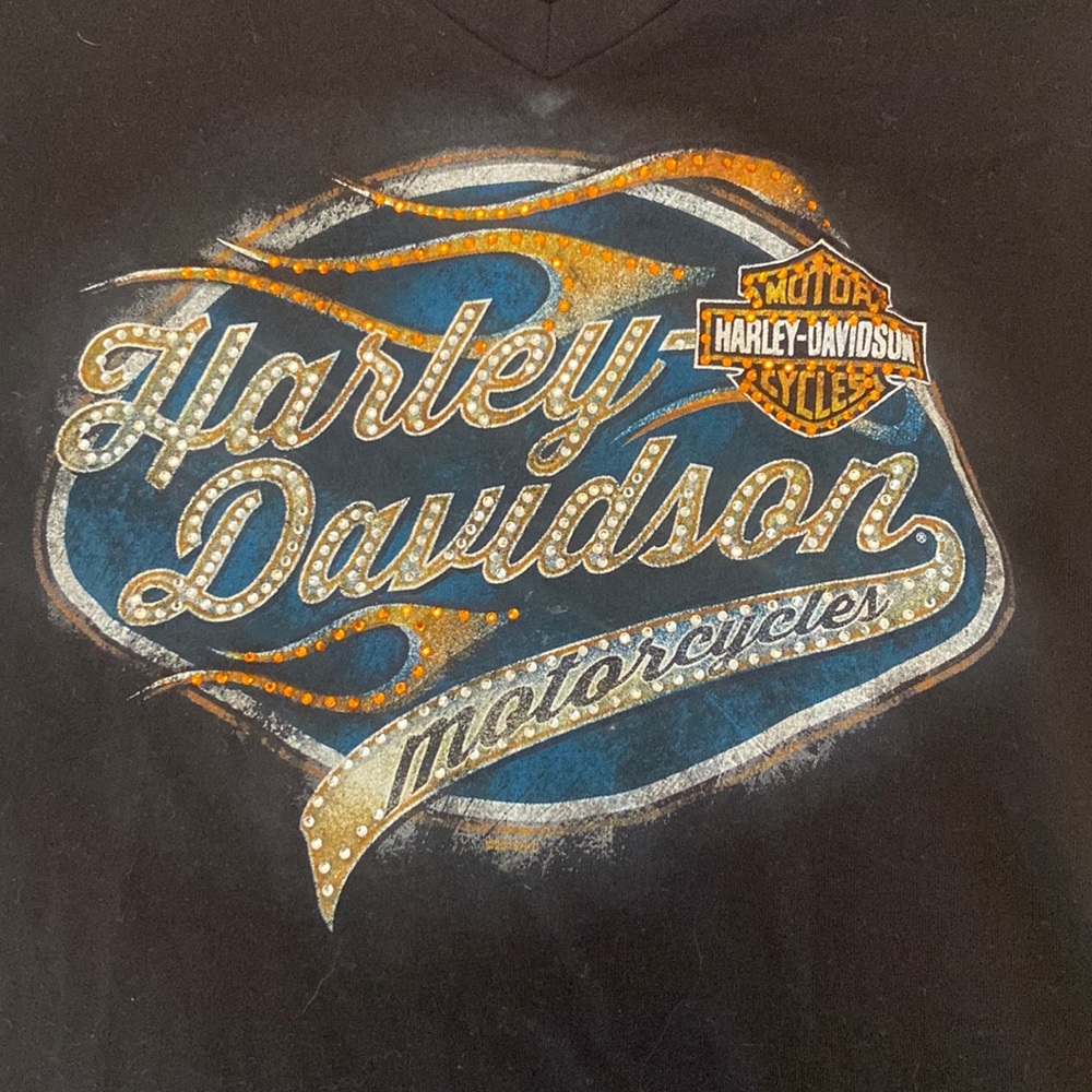harley davison y2k top